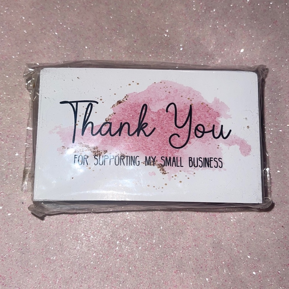 50 pcs Thank You cards